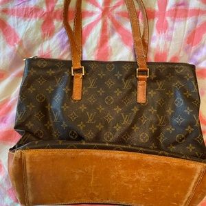 Authentic Louis Vuitton Cabas Mezzo Tote